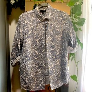 Lands end button down shirt